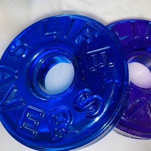 Giant LIFE SAVERS Buy 3 Get 1 FREE Resin Transparent Translucent or Opaque Made to Order Handmade In Colors You Choose Including Fluorescent