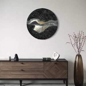 Resin Wall Art / Modern Wall Hanging /Epoxy Painting / Handmade / Home Decor / Wall Decor / Geode Wall Hangings